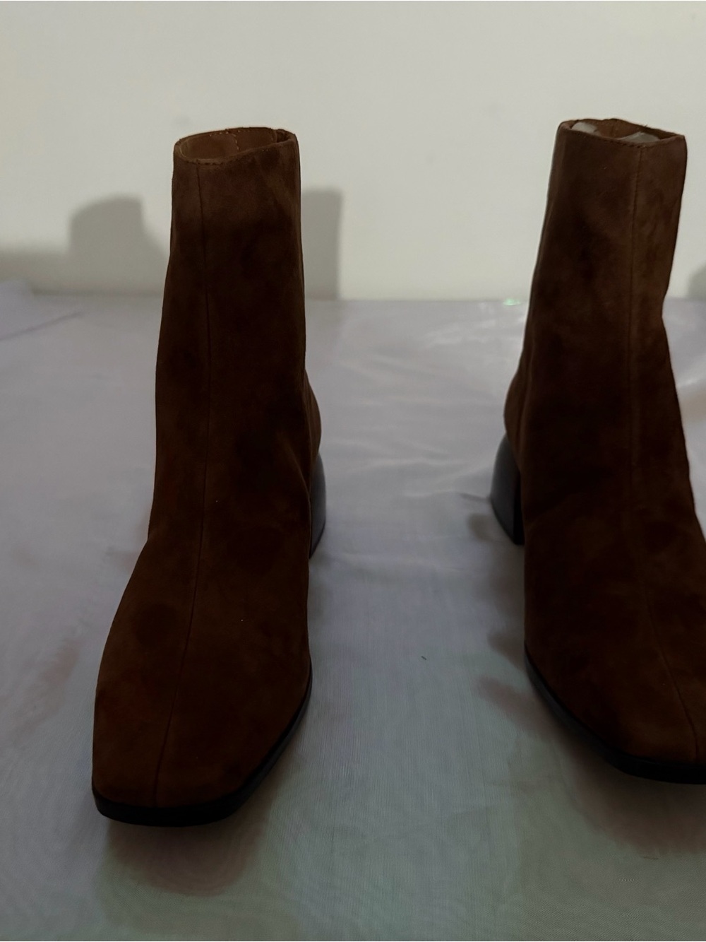 Paolo Dark Brown Suede Ankle Booties